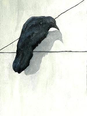 Crow on a Wire